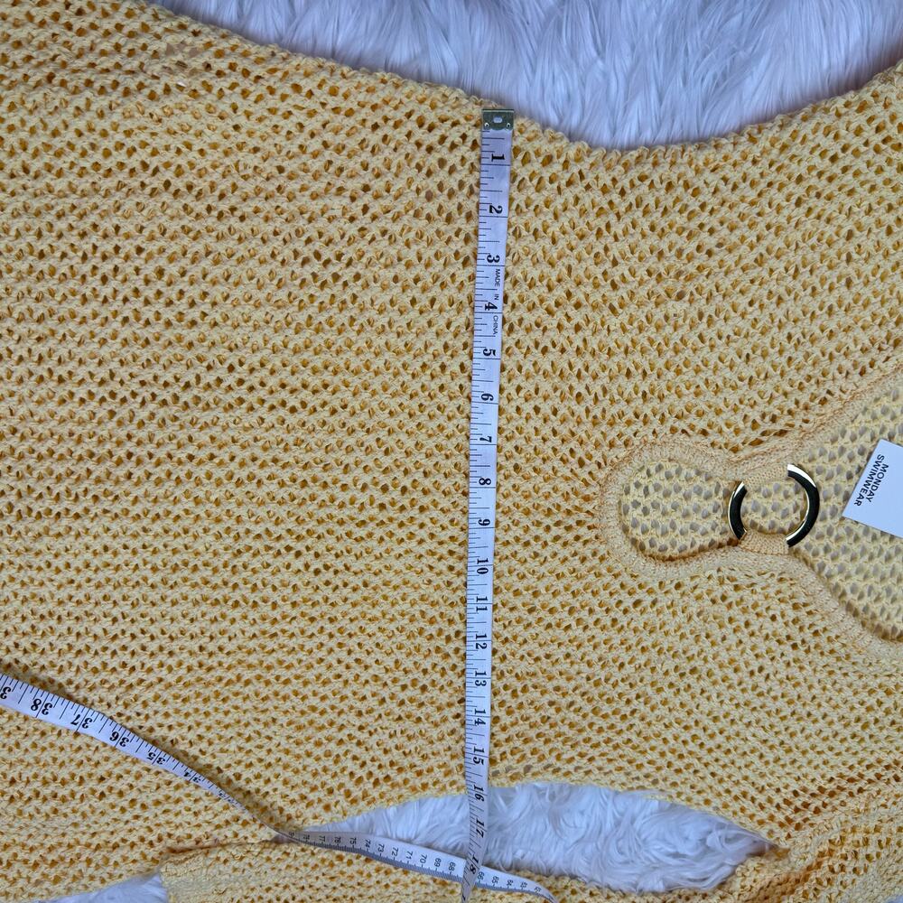 Monday Swimwear Montego Mini Dress - Honey Petit Crochet Size M NWT Festival - Picture 7 of 13